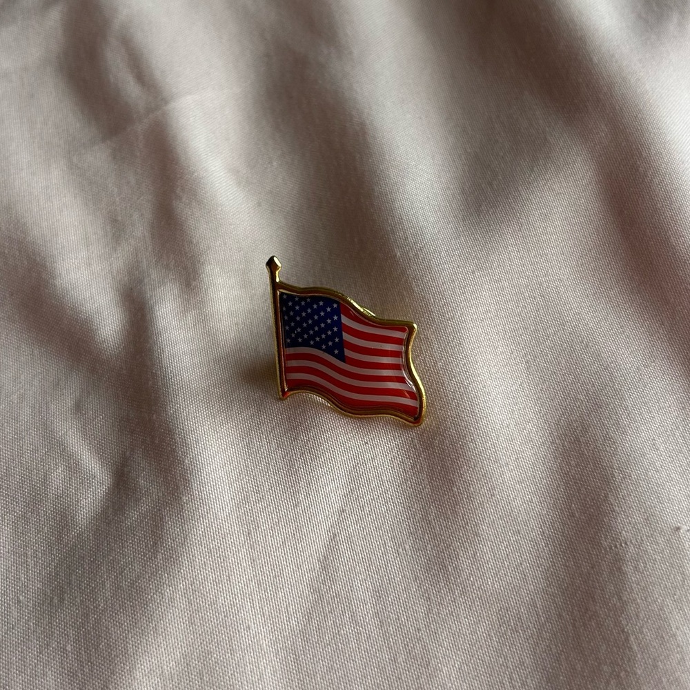 American Flag Enamel Pin